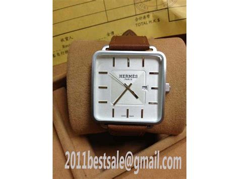 fake hermes paris watch - stainless steel Hermes watches.